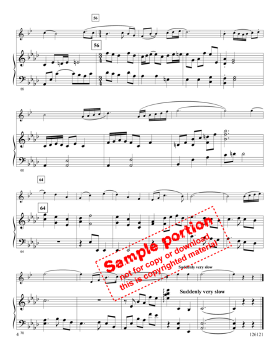 I Need Thee Every Hour Flute scores gallery preview page 3