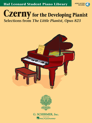 Book cover for Czerny - Selections from The Little Pianist, Opus 823