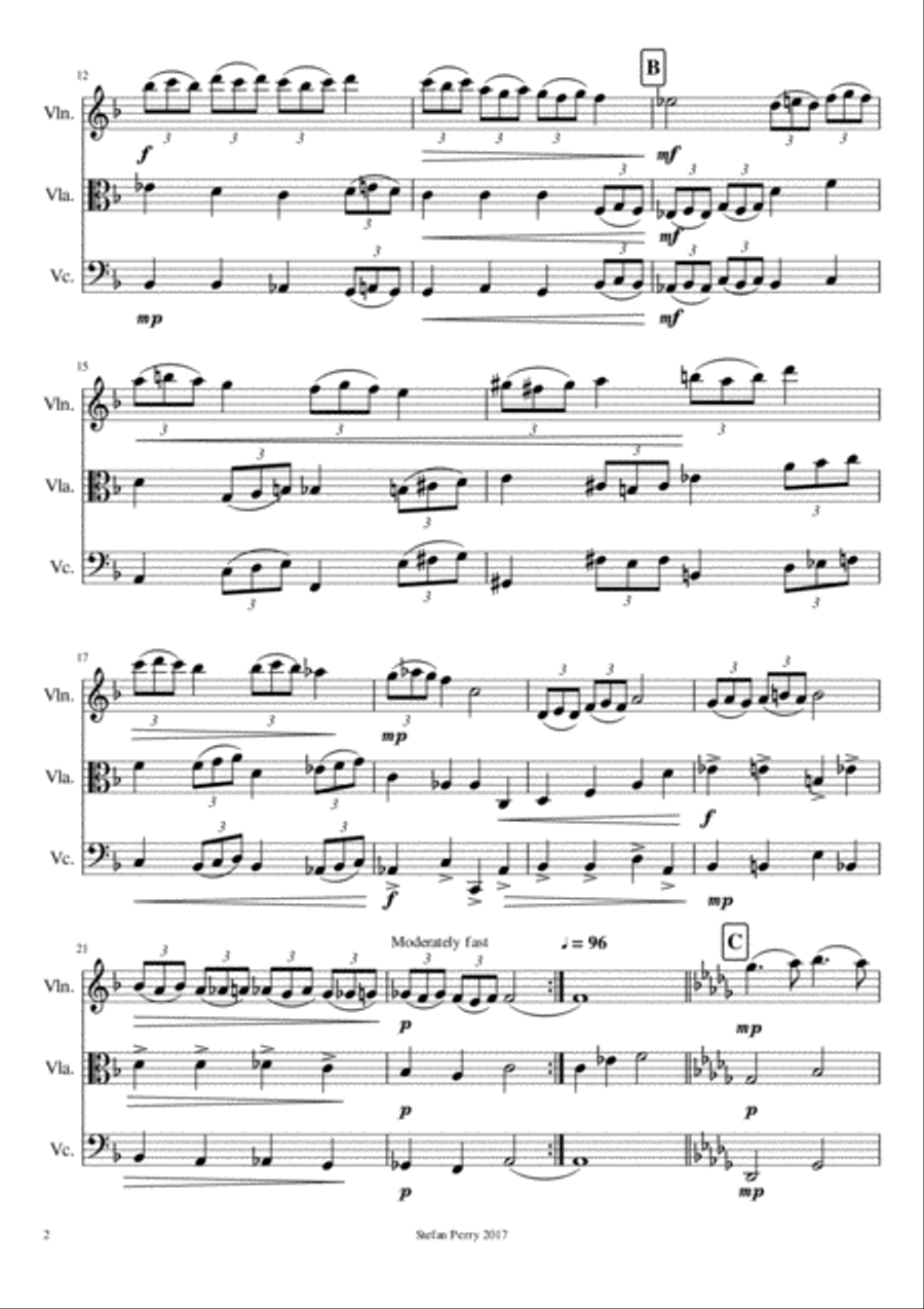 String Trio in F(III)