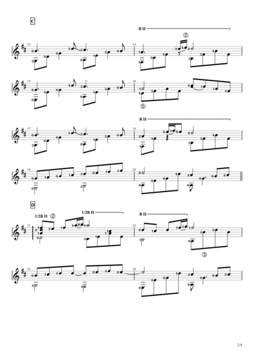 I Promise (Solo Guitar Score) image number null