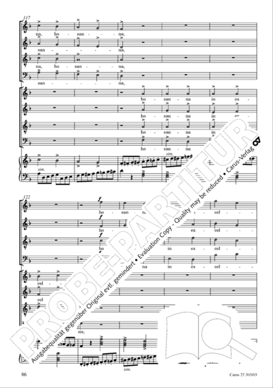 Messa da Requiem 4-Part scores gallery preview page 87