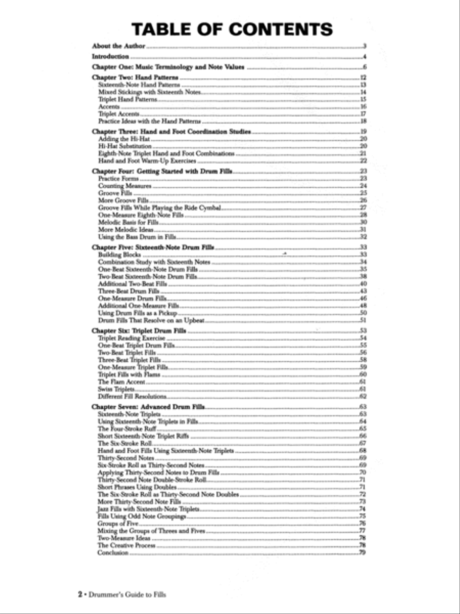 Drummer's Guide to Fills Drum Set scores gallery preview page 4
