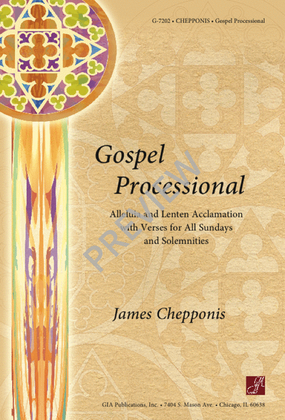 Book cover for Gospel Processional
