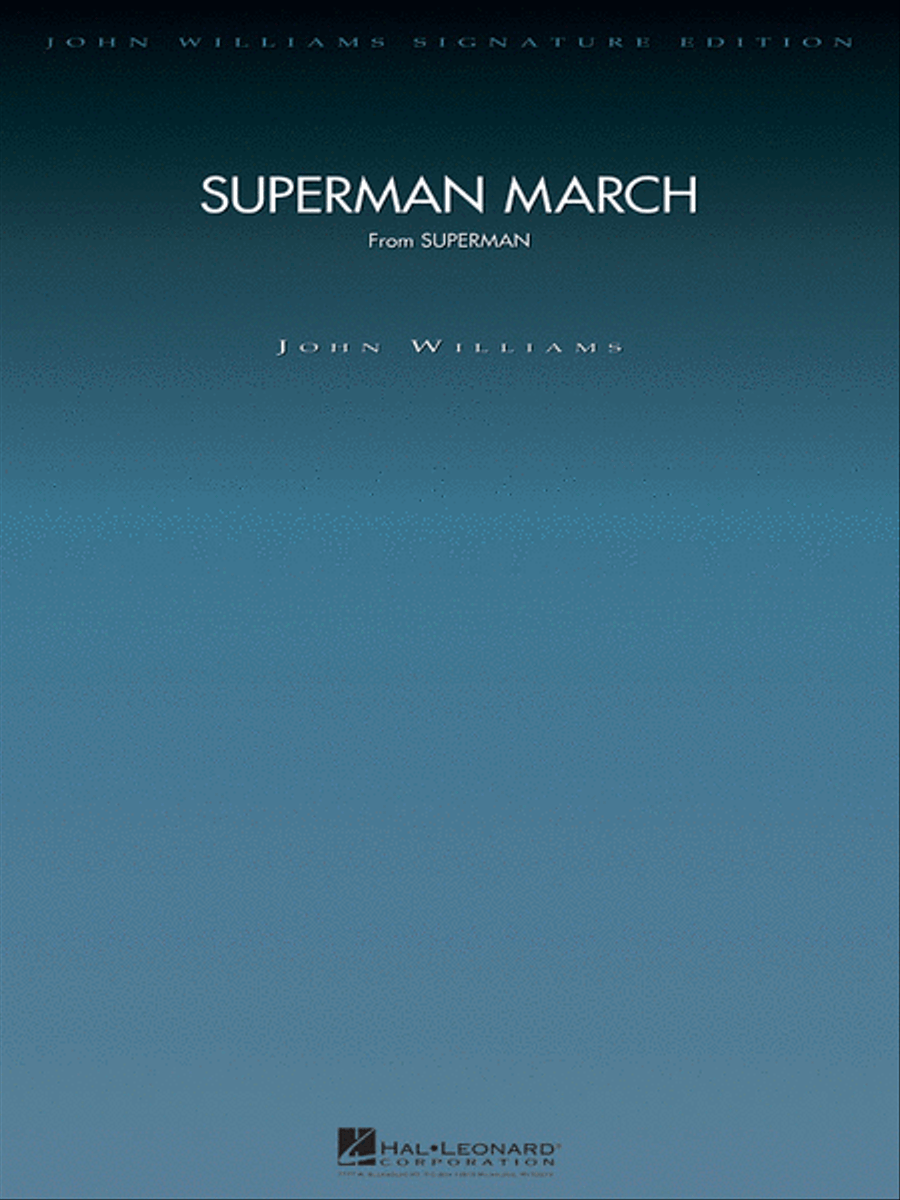 Book cover for Superman March