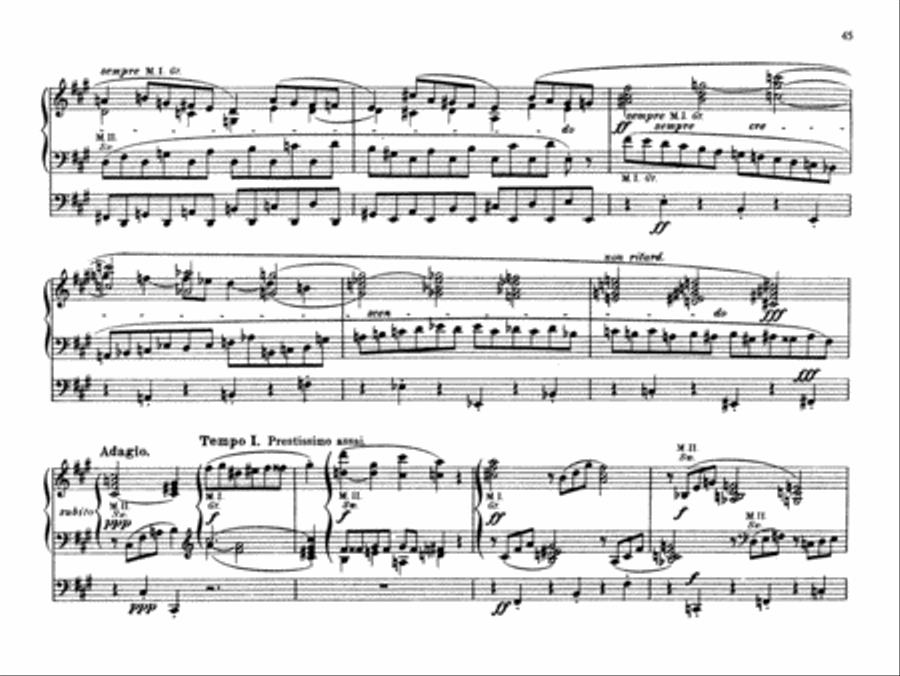 Reger: Organ Works, Op. 59 Organ scores gallery preview page 3