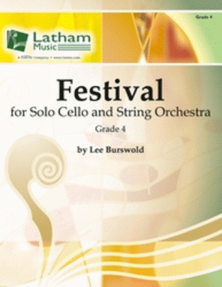 Book cover for Festival For Solo Cello And So4 Sc/Pts
