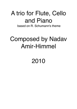 Trio based on R. Schumann's theme
