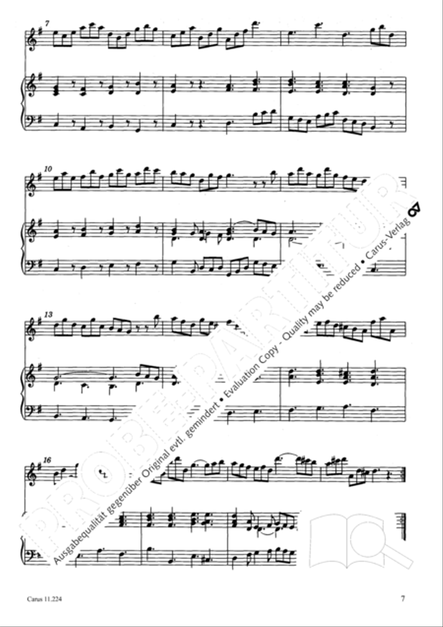 Fitzwilliam-Sonaten Fitzwilliam-Sonaten Recorder scores gallery preview page 8