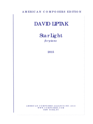 [Liptak] Star Light