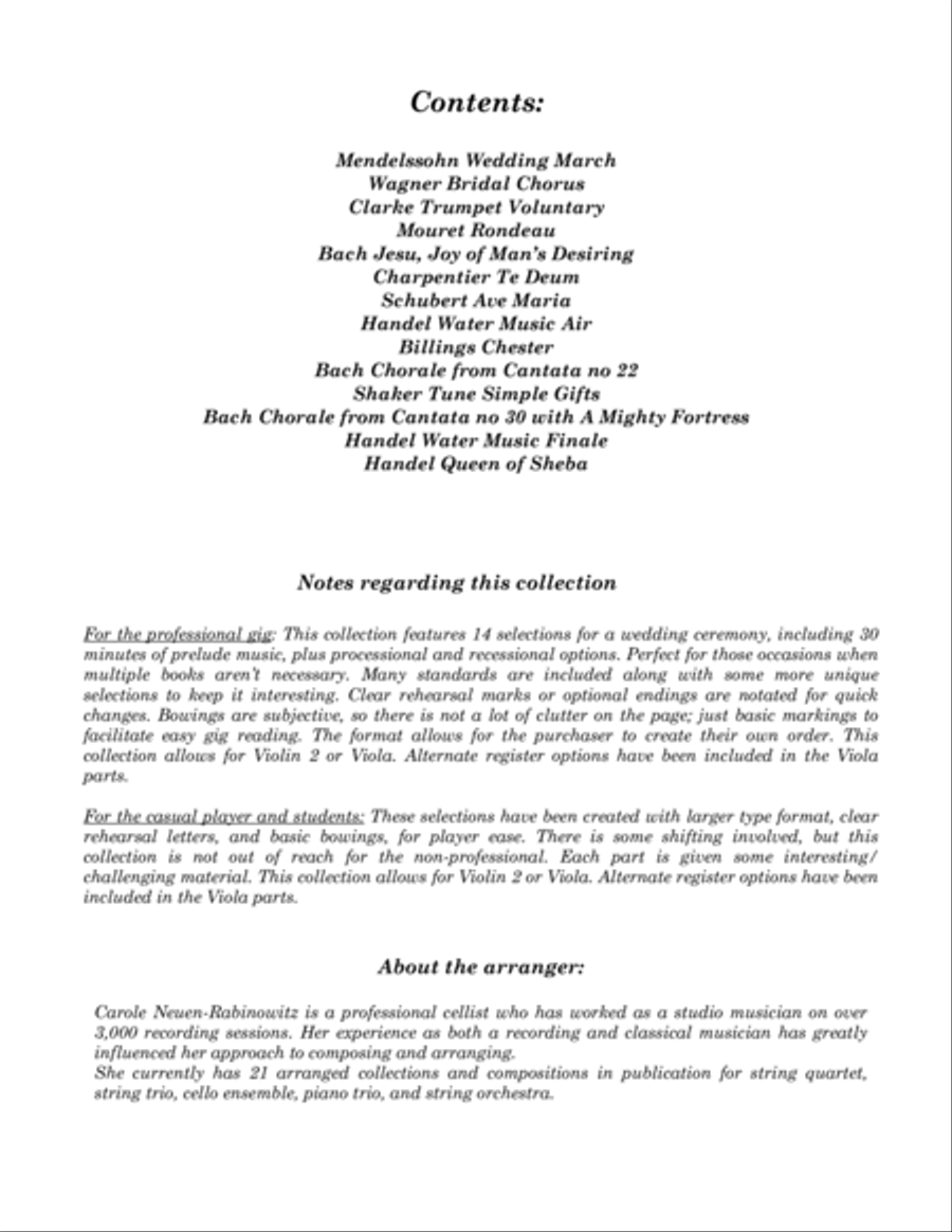 Classics for String Trio Vol 1 String Trio scores gallery preview page 2
