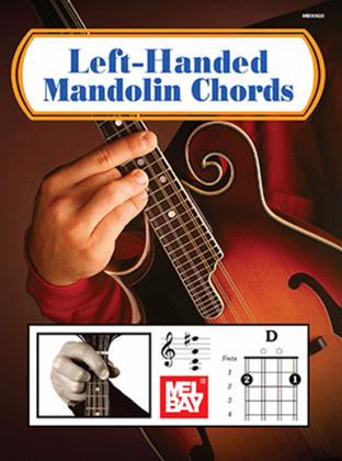 Book cover for Left-Handed Mandolin Chords