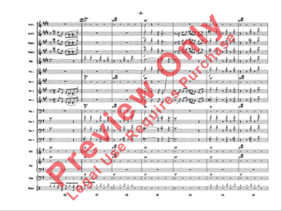 One Mint Julep Jazz Ensemble scores gallery preview page 21