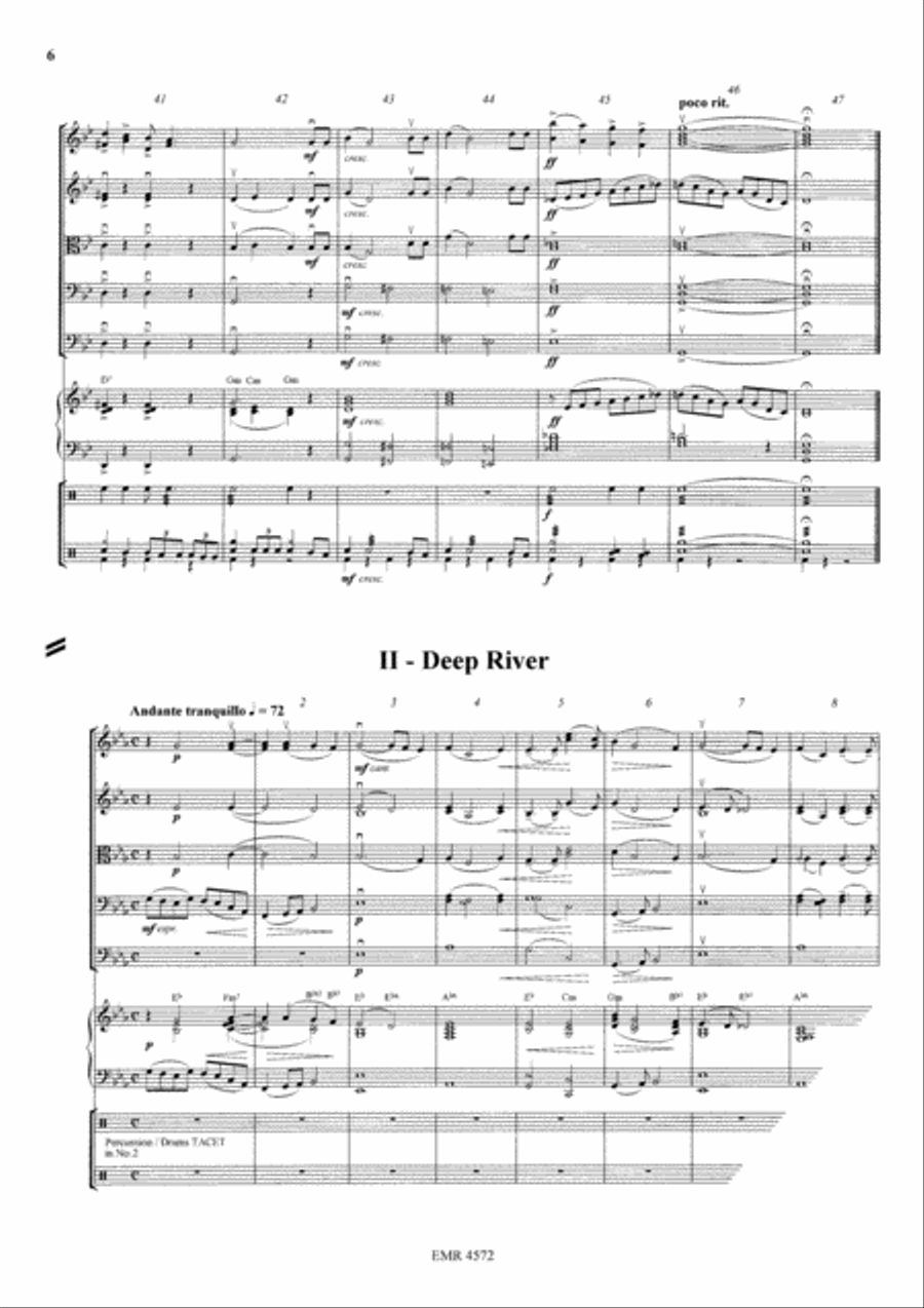 Gospel Suite Gospel Suite String Orchestra scores gallery preview page 5