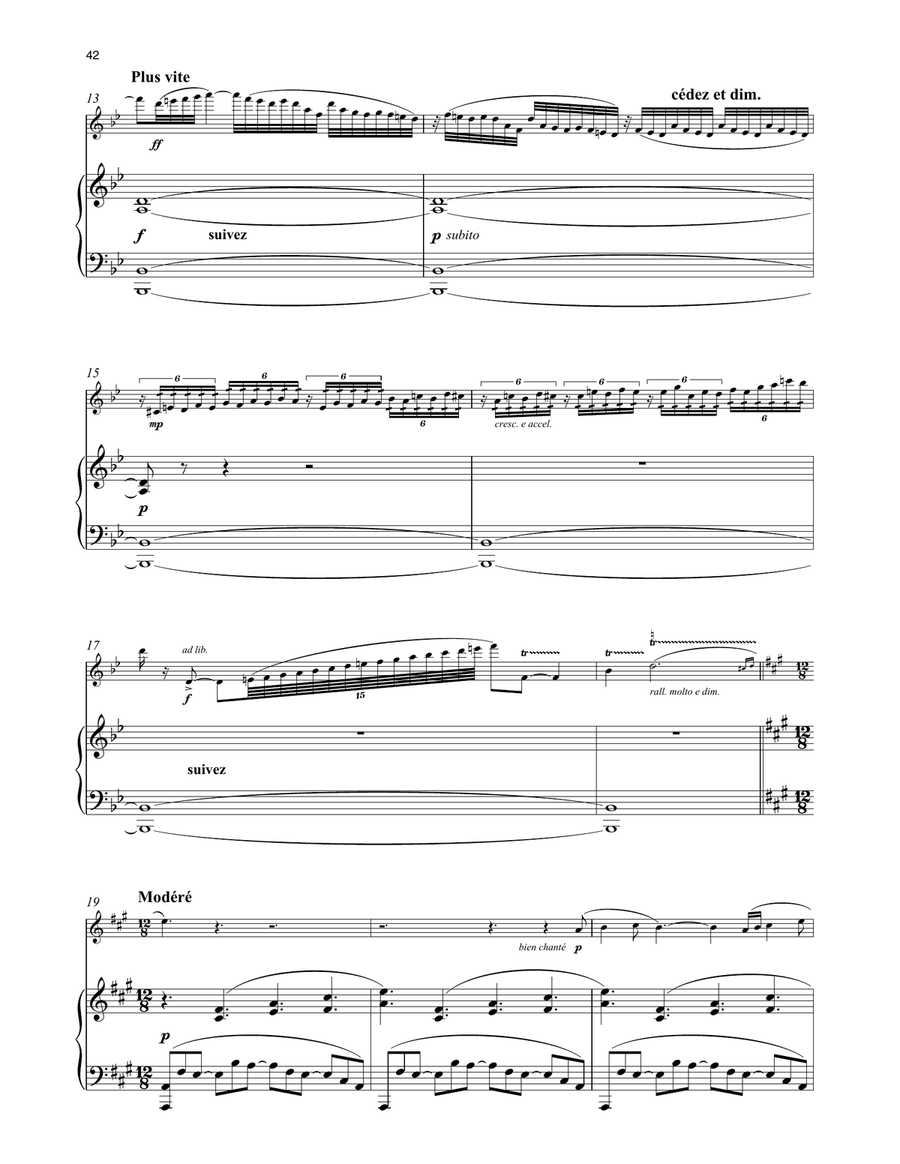Fantaisie Flute Solo scores gallery preview page 2