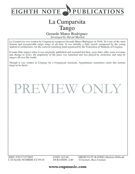 La Cumparsita Tango image number null