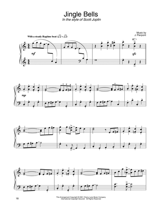 Jingle Bells (in the style of Scott Joplin) (arr. Carol Klose)