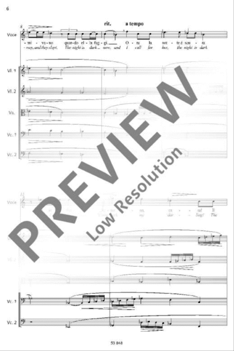 Il richiamo Cello scores gallery preview page 5