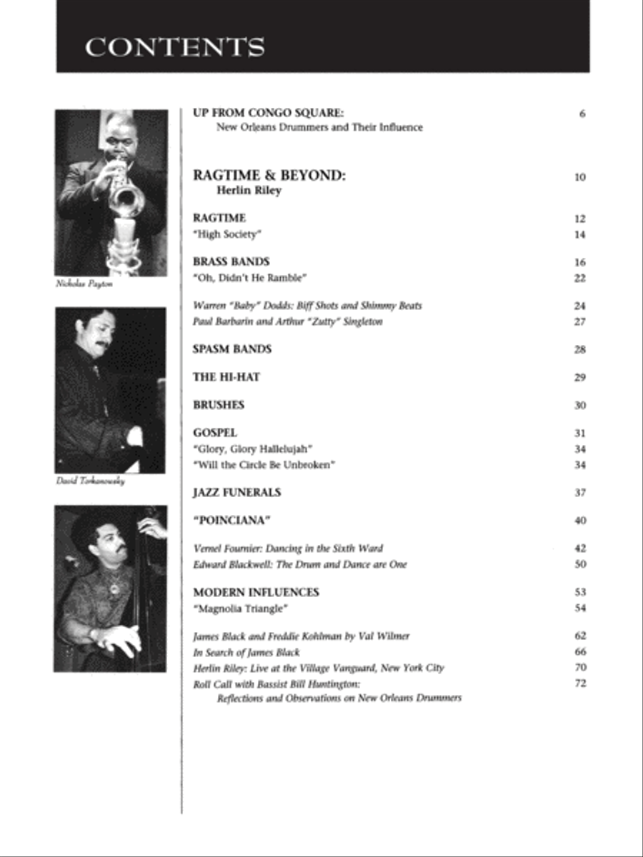 New Orleans Jazz and Second Line Drumming Drum Set scores gallery preview page 2