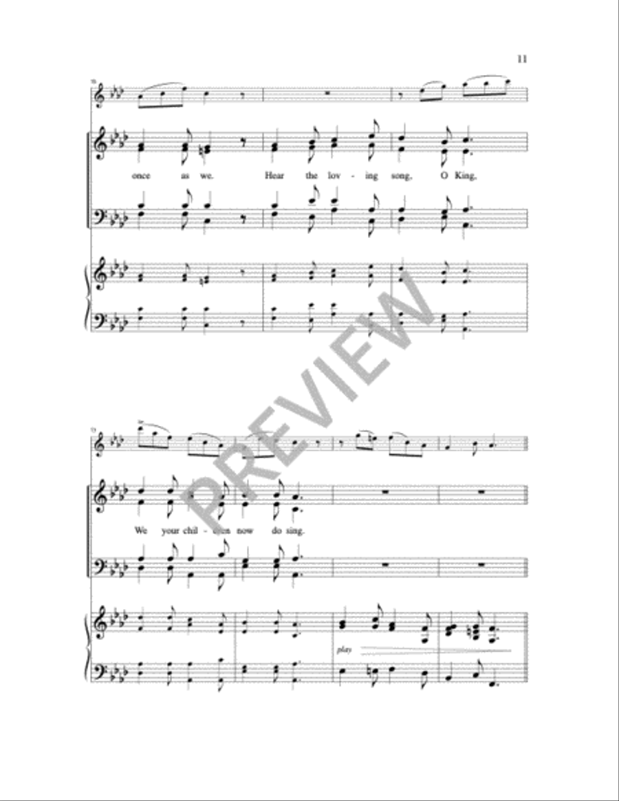Song of the Passion 4-Part scores gallery preview page 17