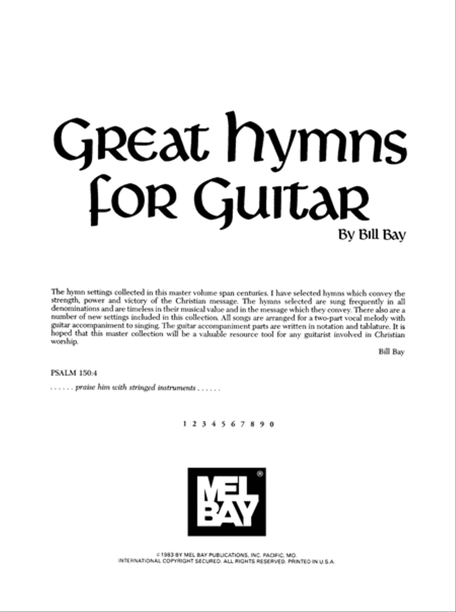 Great Hymns for Guitar Great Hymns for Guitar Guitar scores gallery preview page 2
