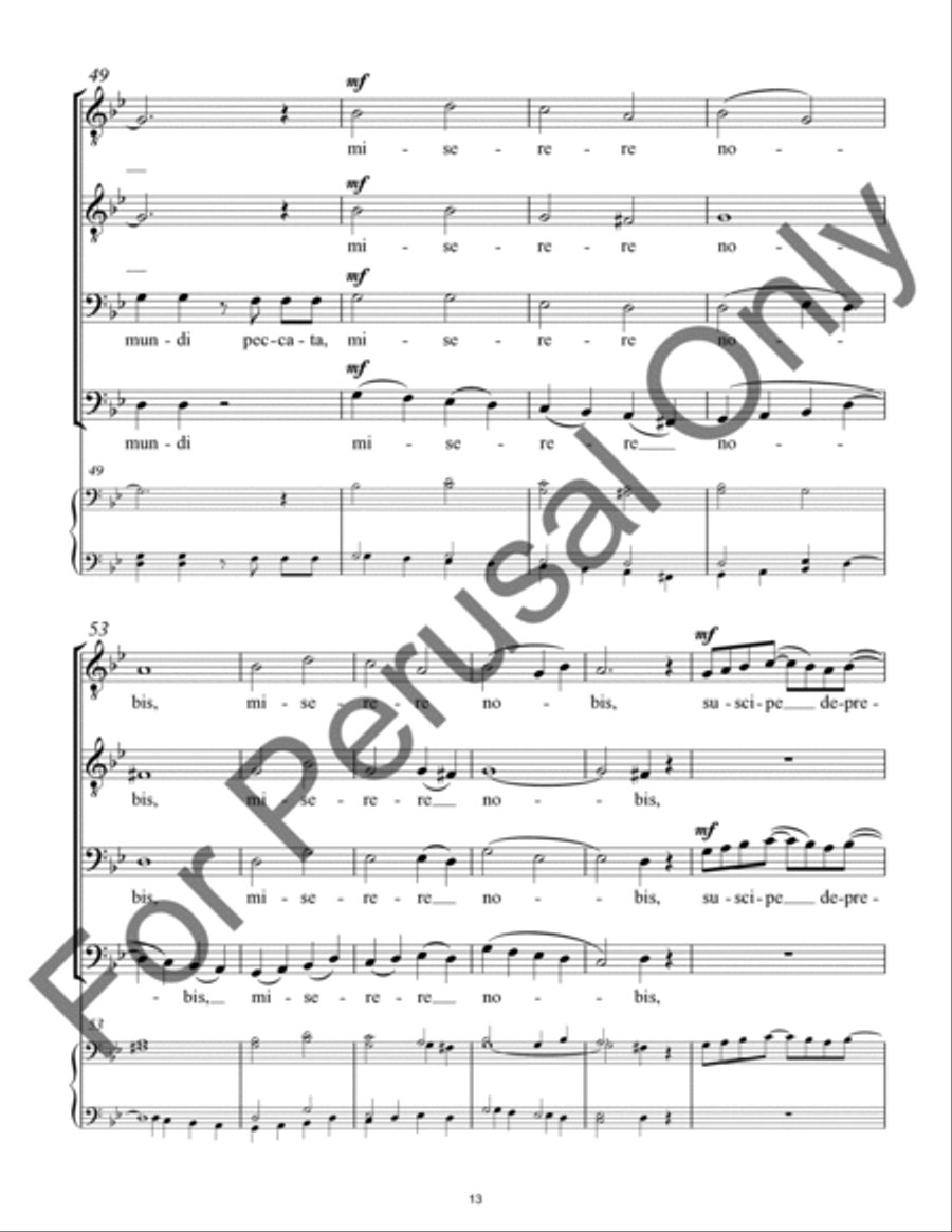 Mass of a Troubled Time TTBB scores gallery preview page 12