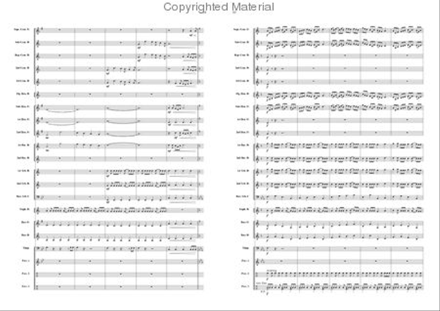 Lord Tullamore Brass Band scores gallery preview page 16