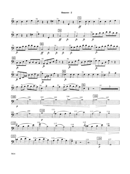 Rosamunde Overture, Opus 26: Bassoon