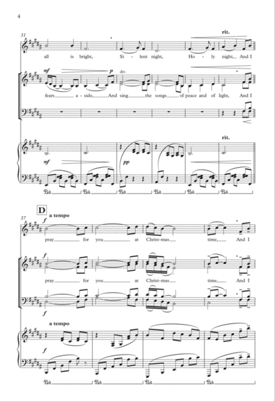 I Pray I Pray Choir scores gallery preview page 4