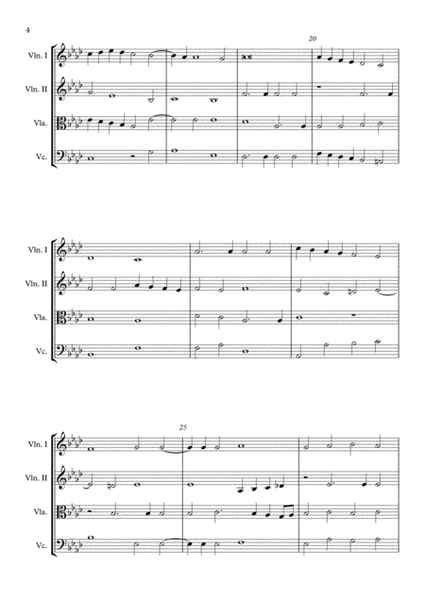 "Exsultate Deo" (Giovanni Pierluigi da Palestrina) String Quartet arr. Adrian Wagner image number null