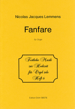 Book cover for Fanfare für Orgel D-Dur