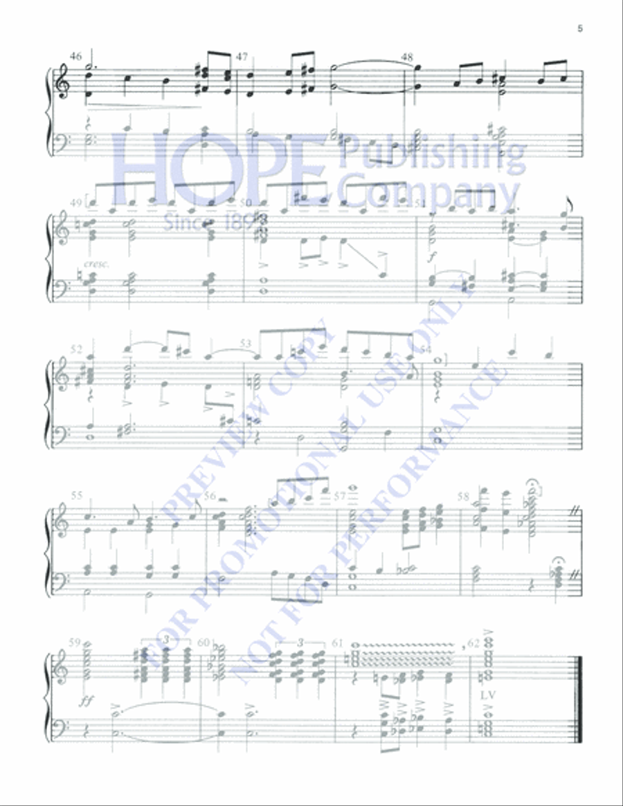 Climb Ev'ry Mountain 4-Octaves scores gallery preview page 6