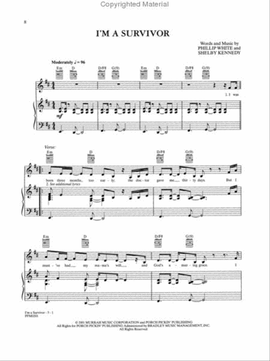 Reba McEntire -- Greatest Hits, Volume 3 Piano, Vocal, Guitar scores gallery preview page 2