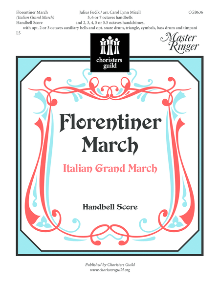 Florentiner March - Handbell Score image number null