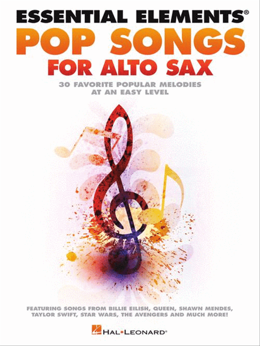 Essential Elements Pop Songs for Alto Saxophone Concert Band Methods scores gallery preview page 2