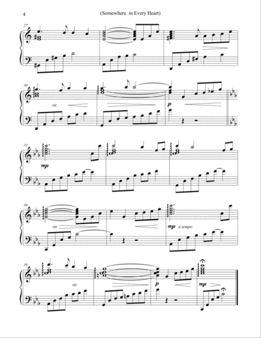 Relaxing & Romantic Piano, Vol. III Piano Solo scores gallery preview page 4