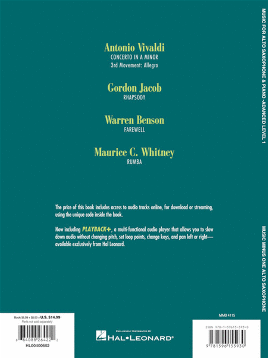 Advanced Alto Sax Solos – Volume 1 Alto Saxophone scores gallery preview page 5