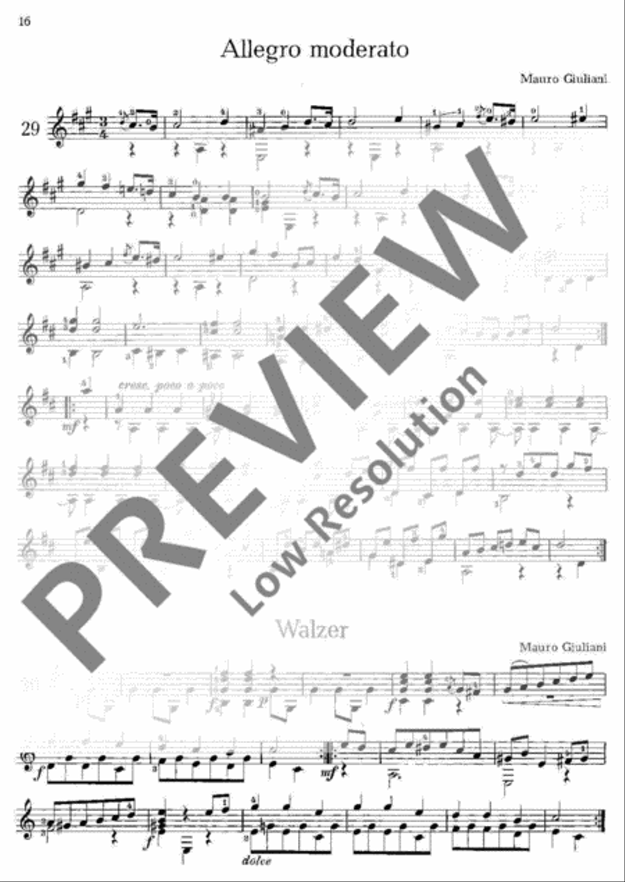 Easy Guitar playing Easy Guitar scores gallery preview page 17