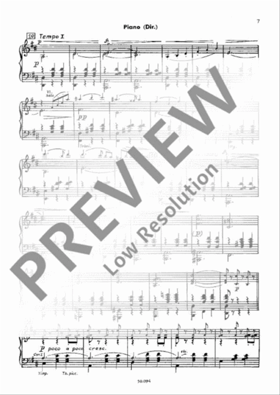 Stars of Heaven Orchestra scores gallery preview page 8