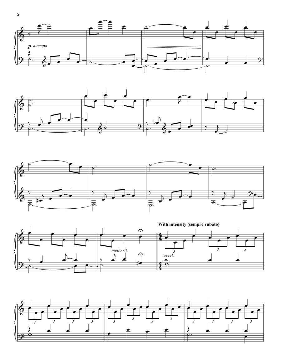 Walk With Us Walk With Us Piano Solo scores gallery preview page 2