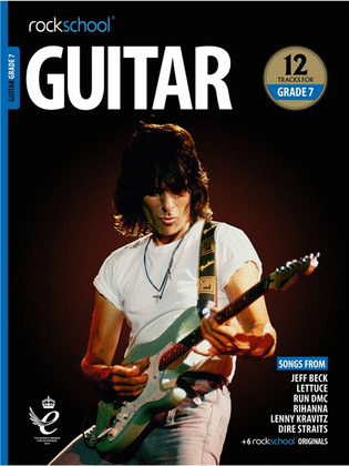 Book cover for Rockschool Guitar Grade 7 (2018)