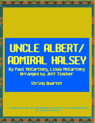 Book cover for Uncle Albert/admiral Halsey