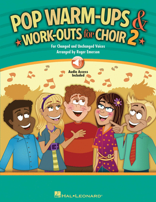 Book cover for Pop Warm-Ups & Work-Outs for Choir, Vol. 2
