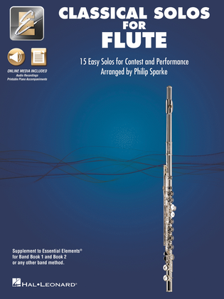 Book cover for Classical Solos for Flute