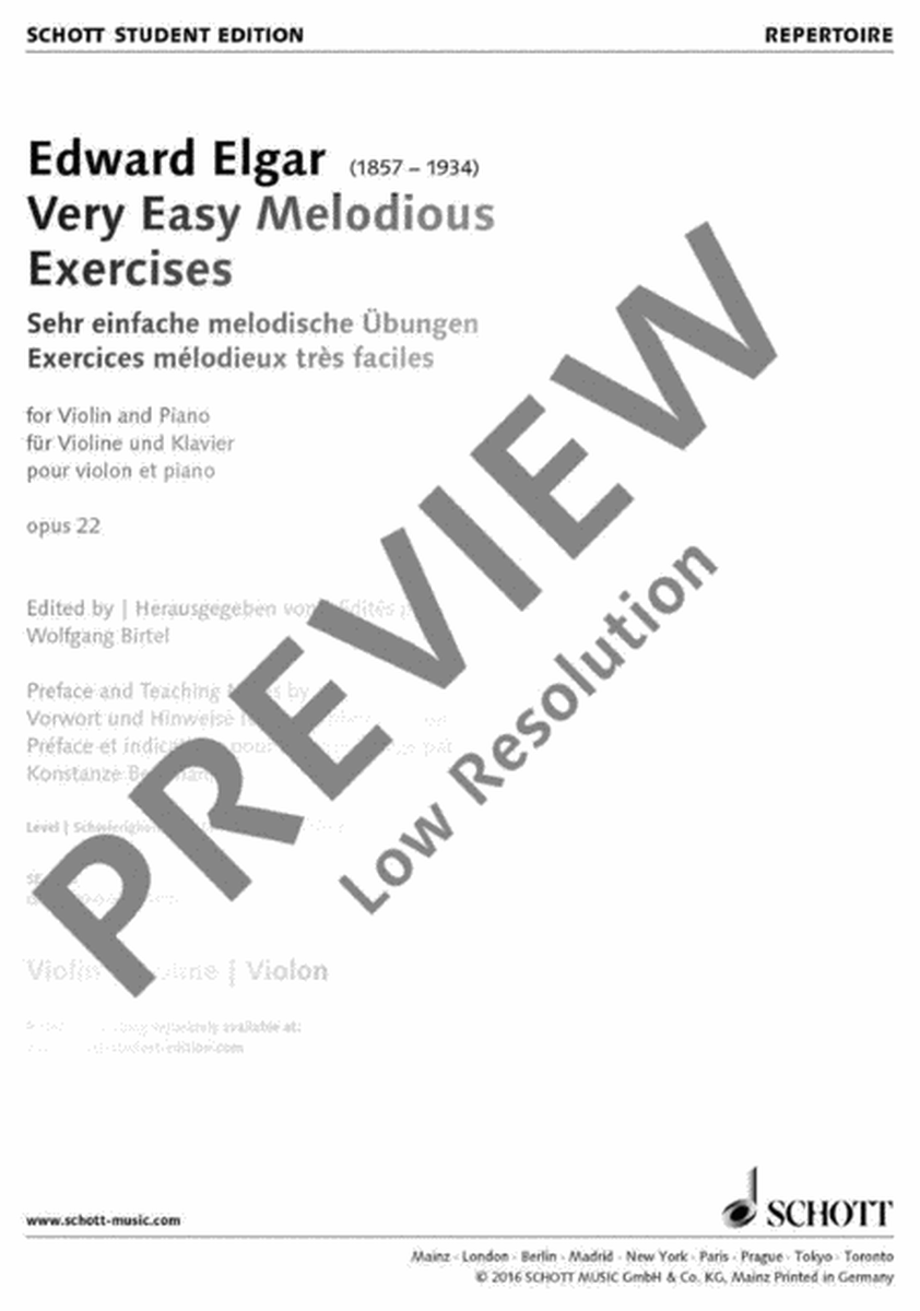 Very Easy Melodious Exercises image number null