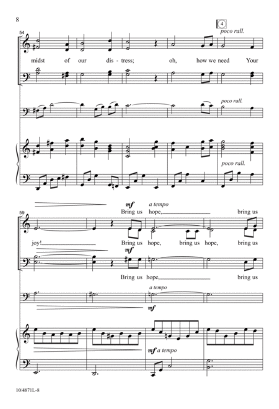Bring Us Hope 3-Part scores gallery preview page 8