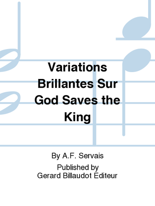 Book cover for Variations Brillantes Sur God Saves The King