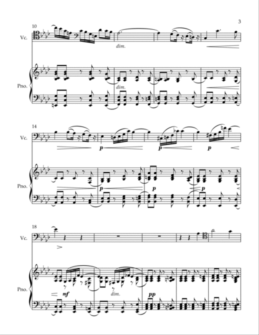 Duettini #1 Allegro Op. 127 Piano scores gallery preview page 3