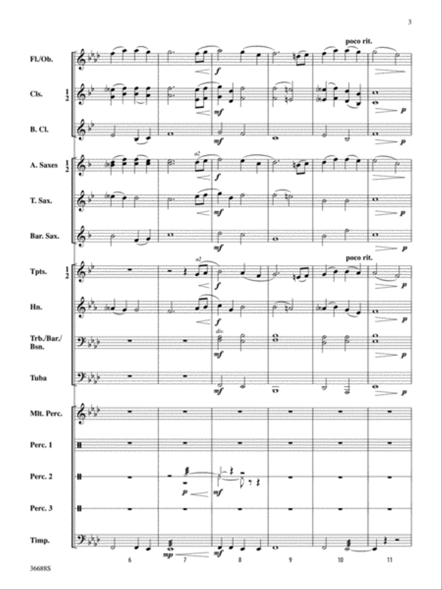 Havasu Falls Concert Band scores gallery preview page 3