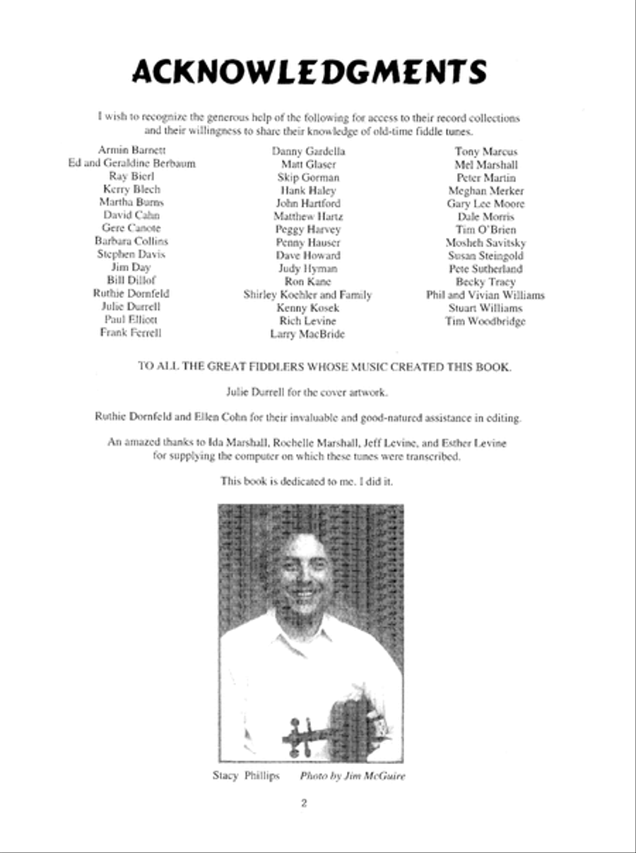 The Phillips Collection of Traditional American Fiddle Tunes, Volume One Violin scores gallery preview page 8