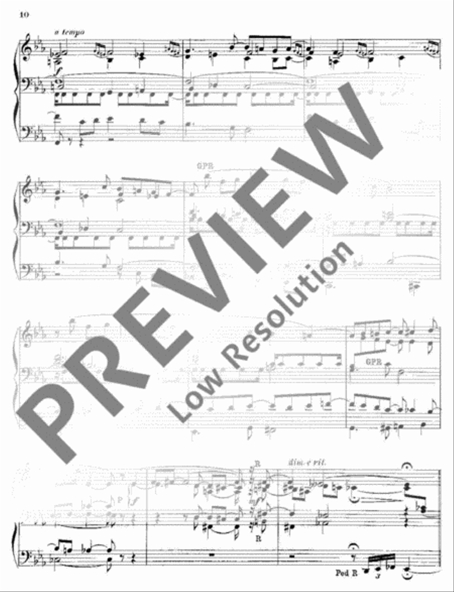 Symphonie gothique Organ scores gallery preview page 11